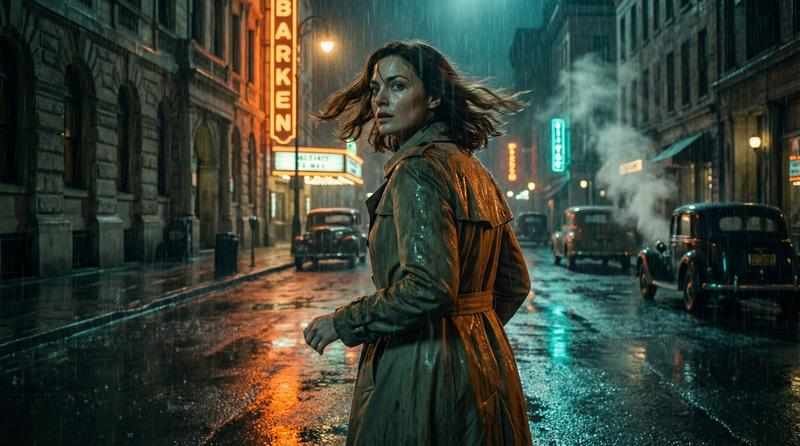 欧美系列视频 - 都市夜雨短片